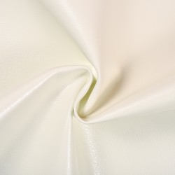 Ткань Дерматин (Кожзам) для мебели, цвет Белый (на отрез)  в Северодвинске