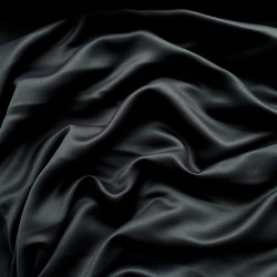 Светозатемняющая ткань для штор &quot;Блэкаут&quot; 95% (Blackout), цвет Черный (на отрез)  в Северодвинске