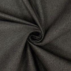 Ткань Рогожка (мебельная), цвет Тёмно-Серый (на отрез)  в Северодвинске