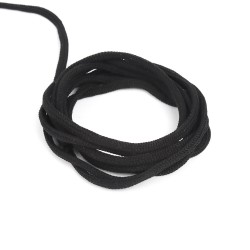 Шнур для одежды 4,5 мм, цвет Чёрный (на отрез)  в Северодвинске
