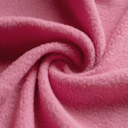 Флис Односторонний 130 гр/м2, цвет Розовый (на отрез)  в Северодвинске