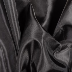 Ткань подкладочная Таффета 190Т, цвет Черный (на отрез)  в Северодвинске