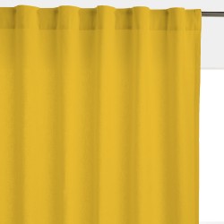 Штора уличная на Трубной ленте (В-220*Ш-145) Желтая, (ткань Оксфорд 600)  в Северодвинске