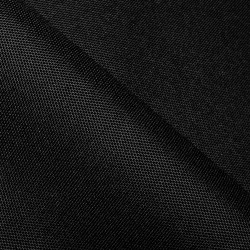 Прорезиненная ткань Оксфорд 600D ПВХ, Черный  в Северодвинске, 340 г/м2, 359 руб