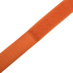 Контактная лента 25мм  Оранжевый (велькро-липучка, на отрез)  в Северодвинске