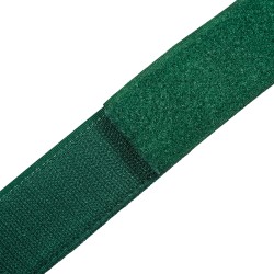 Контактная лента 40мм (38мм) цвет Зелёный (велькро-липучка, на отрез)  в Северодвинске