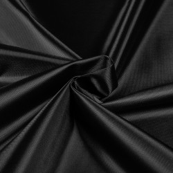*Ткань Оксфорд 210D PU, цвет Черный (на отрез)  в Северодвинске