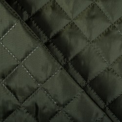 Стеганая подкладочная ткань с синтепоном (100гр/м2), цвет Хаки (на отрез)  в Северодвинске