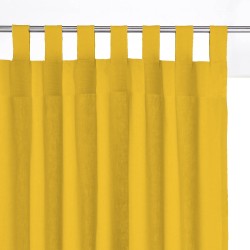 Штора уличная на Петлях (В-220*Ш-145) Желтая, (ткань Оксфорд 600)  в Северодвинске