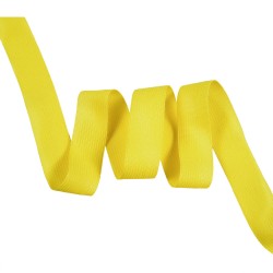 Окантовочная лента-бейка, цвет Жёлтый 22мм (на отрез)  в Северодвинске